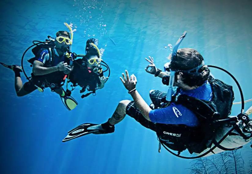 原來你是這樣的潛水員妹子！