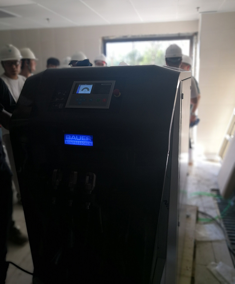 上海海昌極地海洋世界寶華壓縮機投入使用